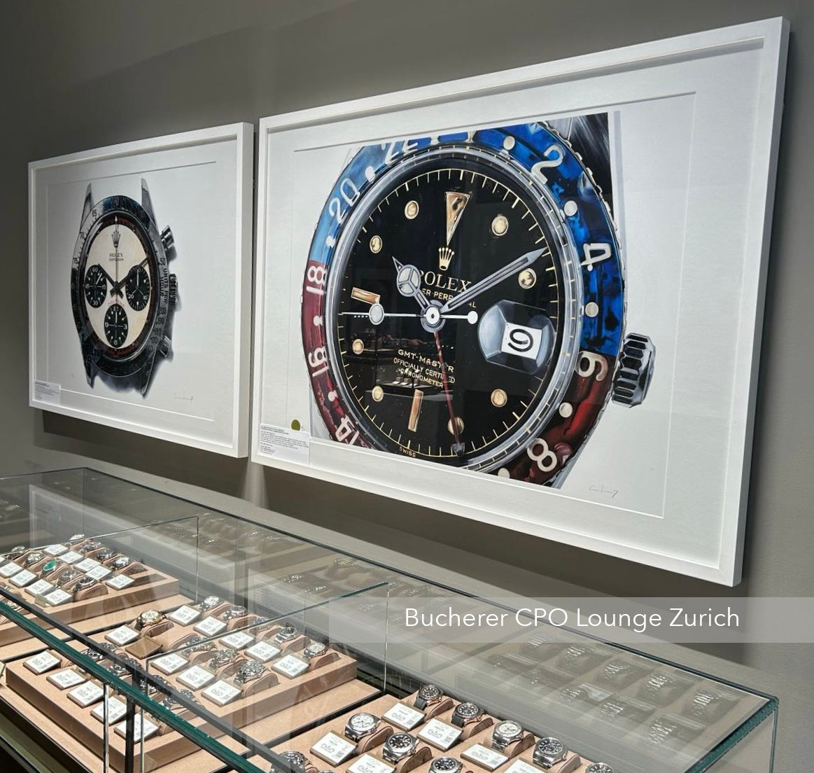 Fine Art Giclée Print: "Rolex GMT Master 6542"