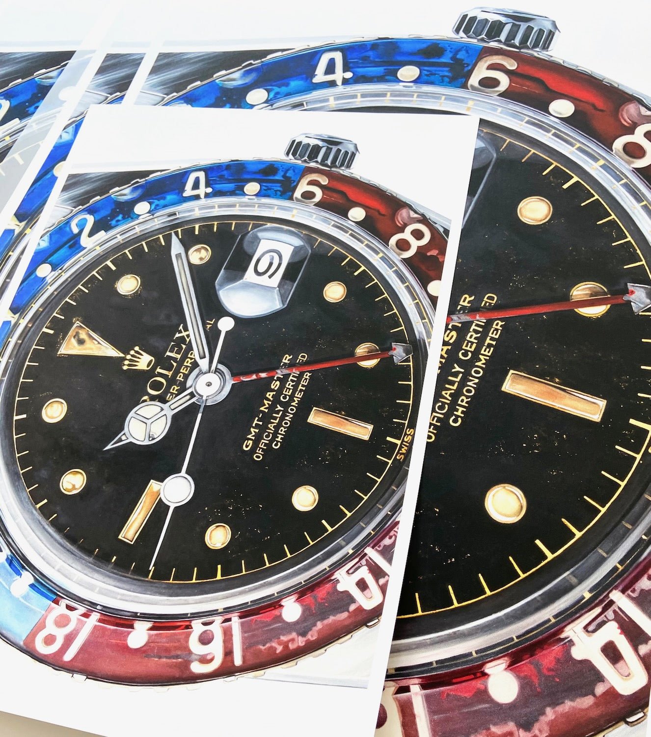 Fine Art Prints Rolex GMT cmvisualartist.com Cecilia Mendoza
