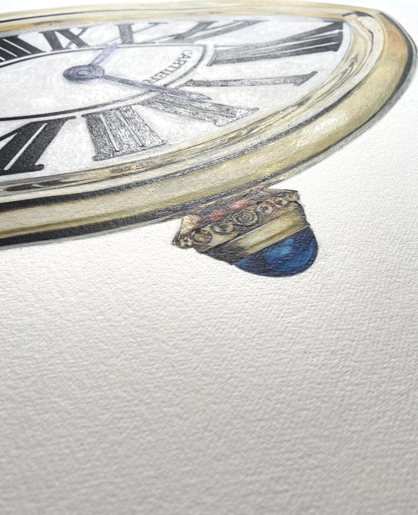Original Drawing "Cartier Crash"