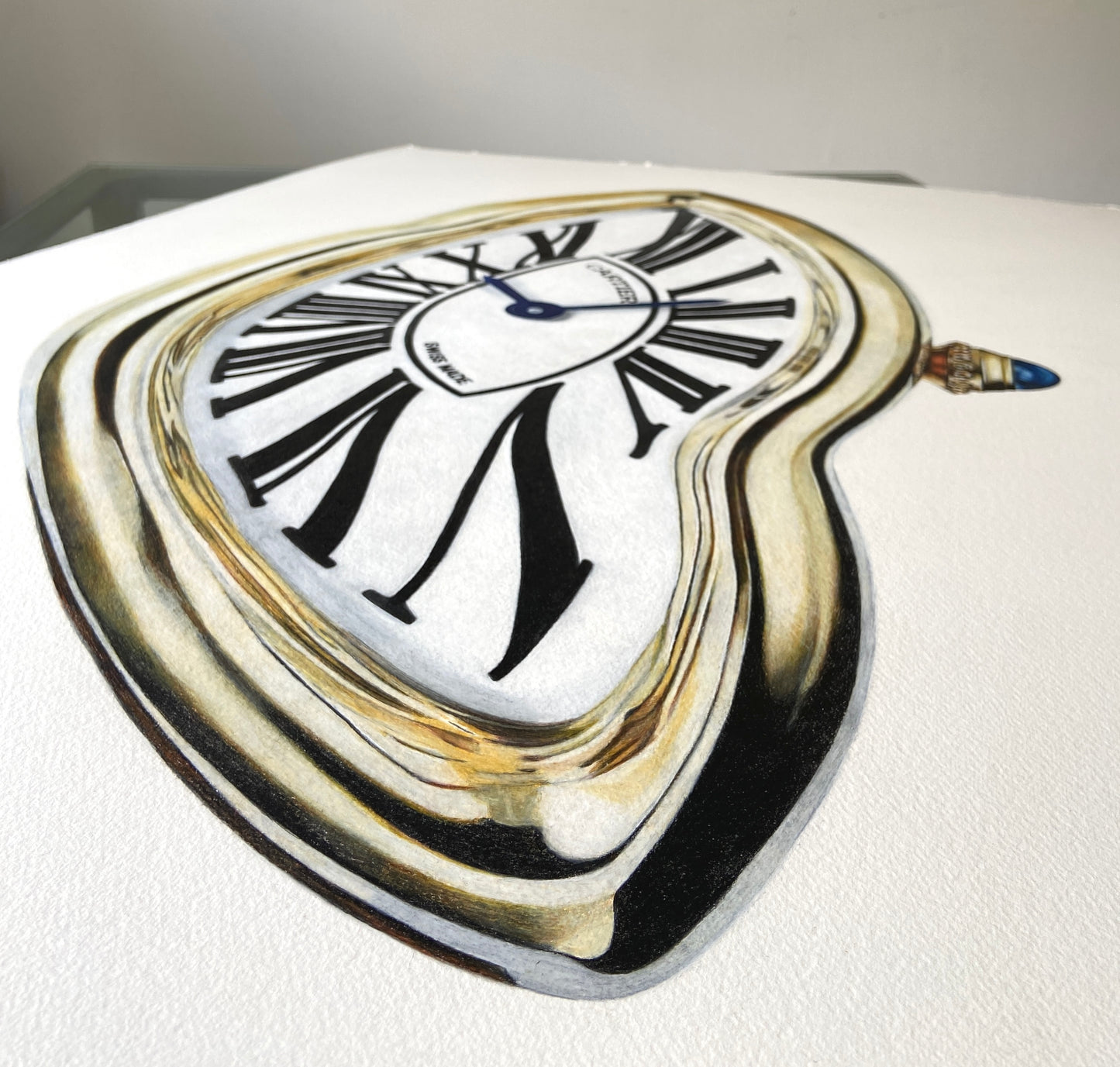 Original Drawing "Cartier Crash"