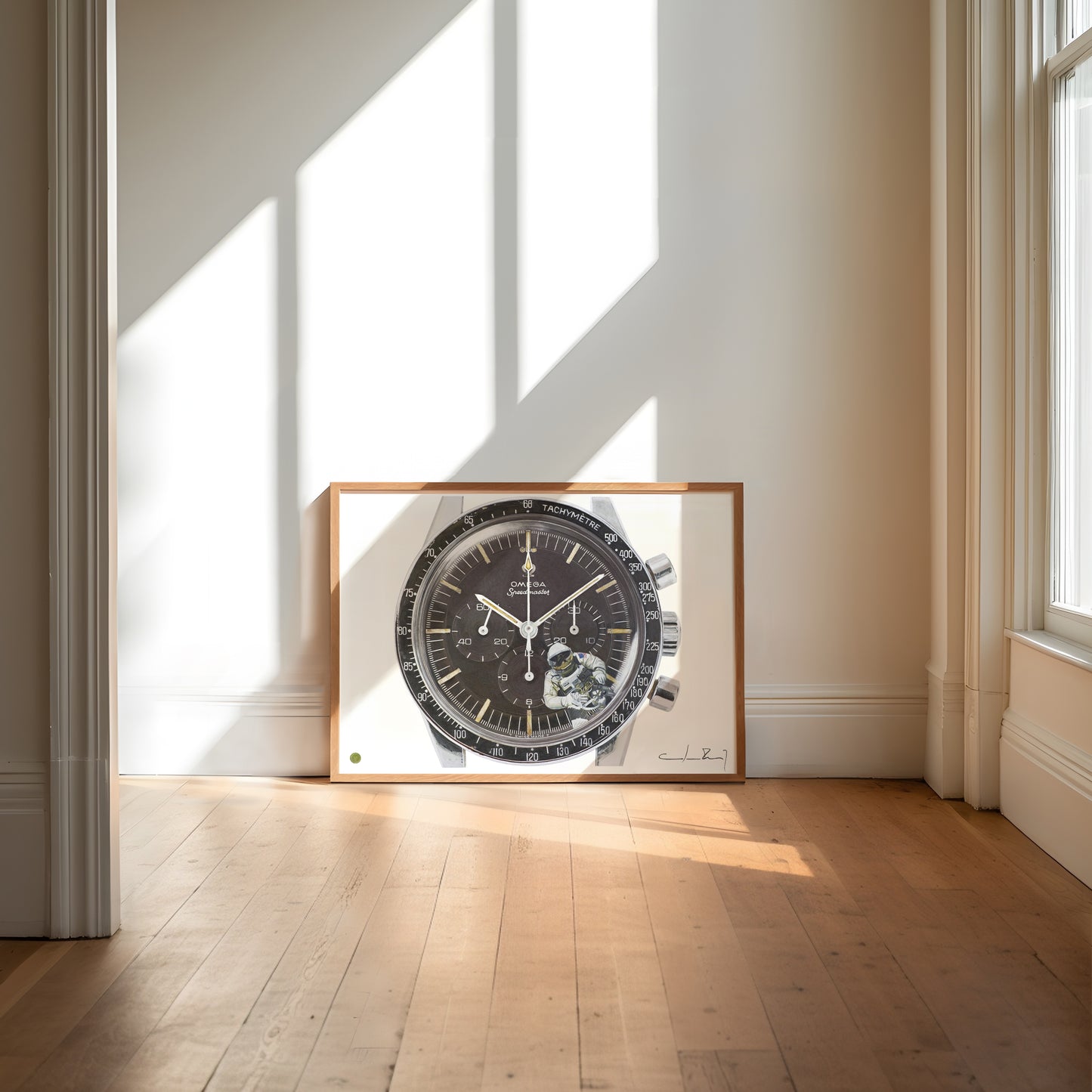 Fine Art Giclée Print: "Omega speedmaster Ed White"