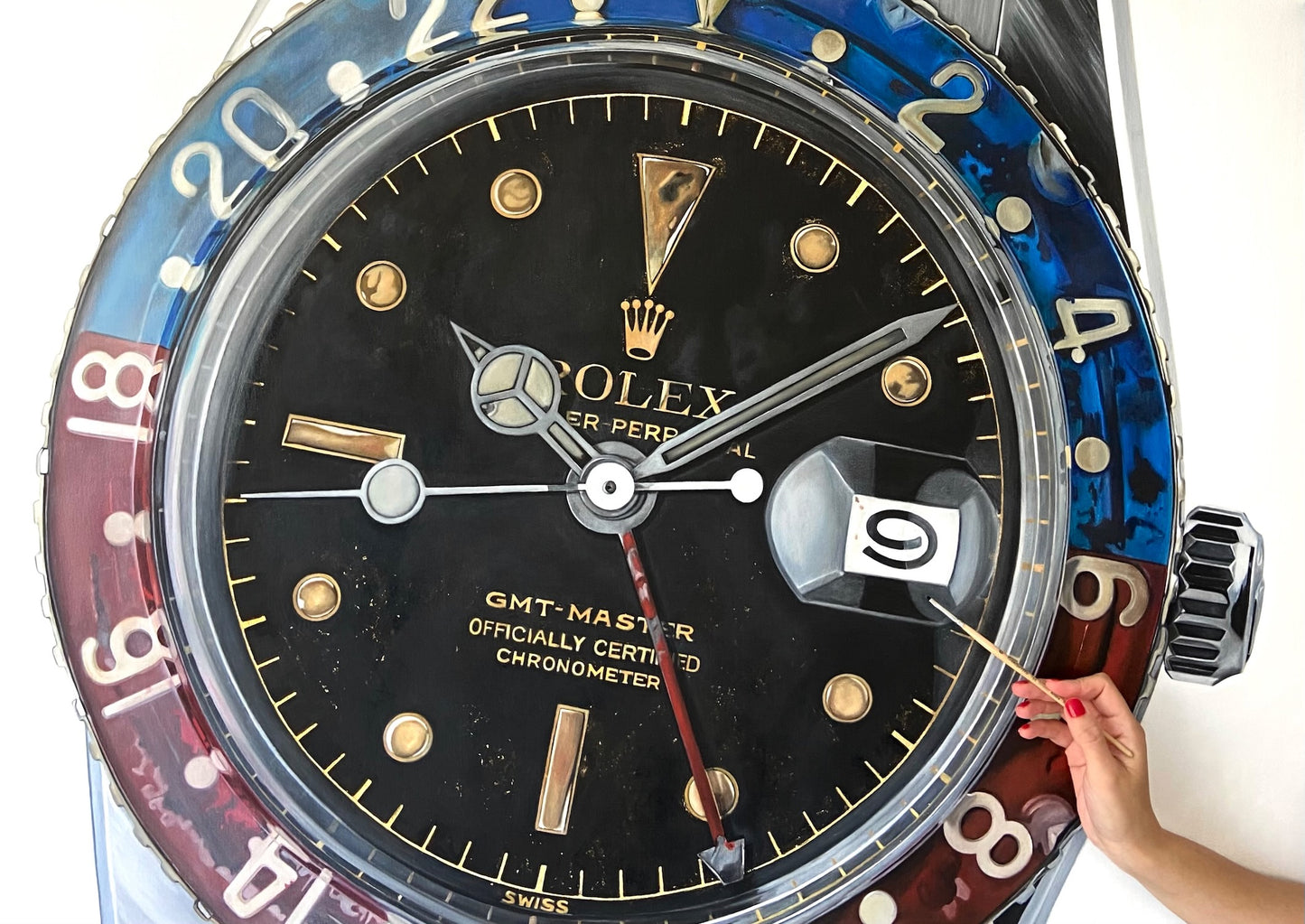 Fine Art Giclée Print: "Rolex GMT Master 6542"
