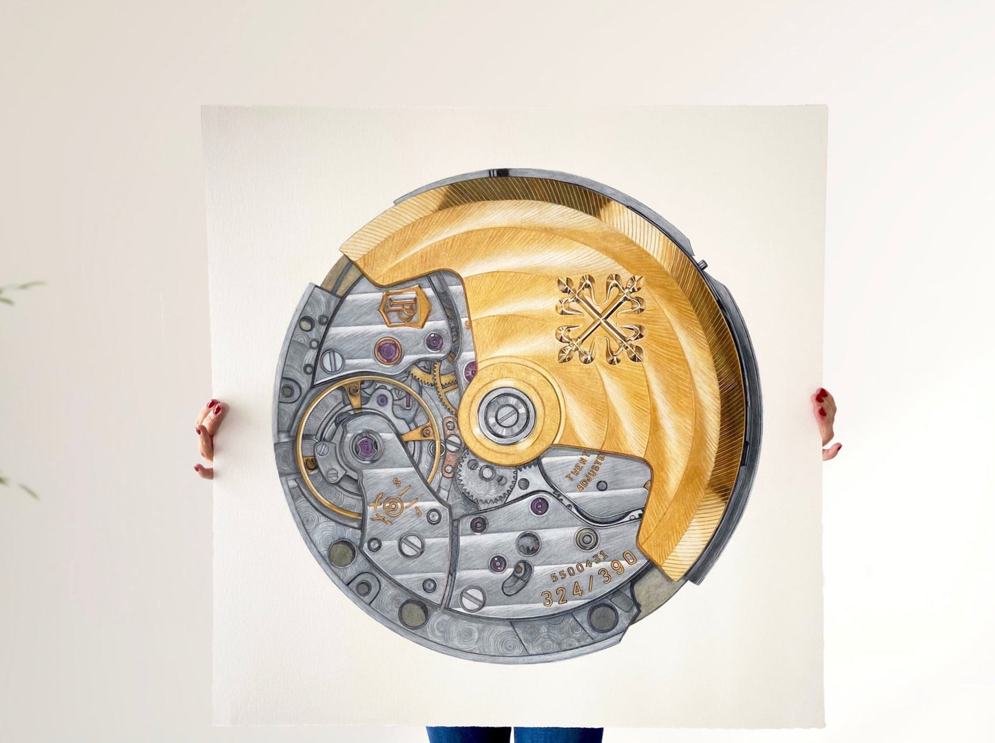 Original Drawing "Patek Philippe's caliber 324 SC"
