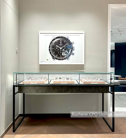 Giclée-Kunstdruck: „Omega Speedmaster Ed White“