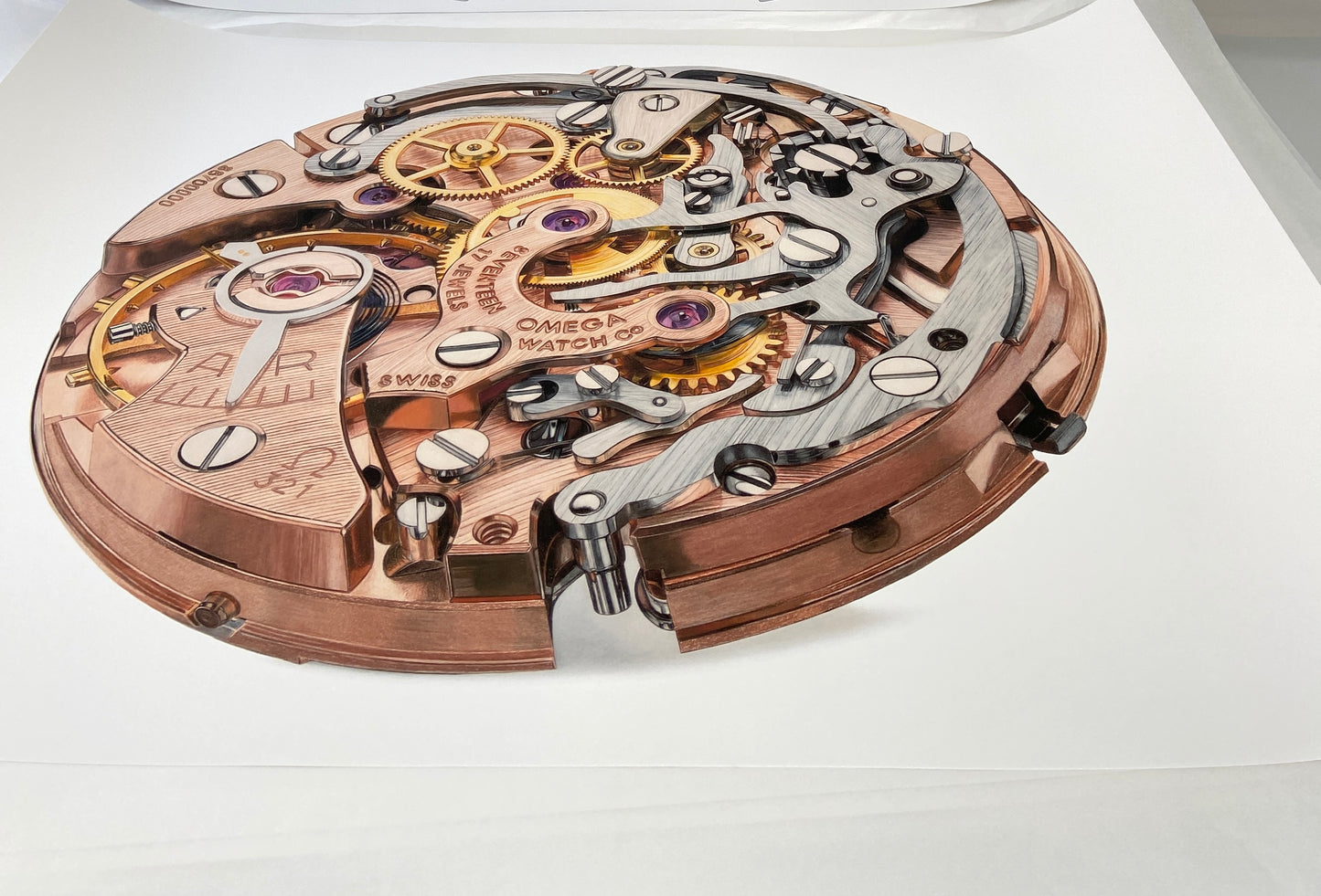 Caliber 321 omega watch movement Cecilia Mendoza Artist horology watchmaking