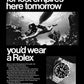 Rolex Vintage Ad - Looking for lost empires - cmvisualartist Cecilia Mendoza Cecilia is my name