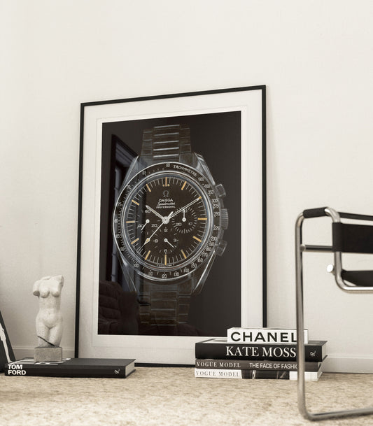 Fine Art Giclée Print "Omega Speedmaster Professional: First Watch on the Moon"