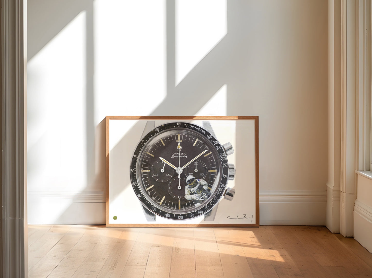 Fine Art Giclée Print: "Omega speedmaster Ed White"