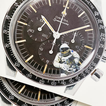 Giclée-Kunstdruck: „Omega Speedmaster Ed White“