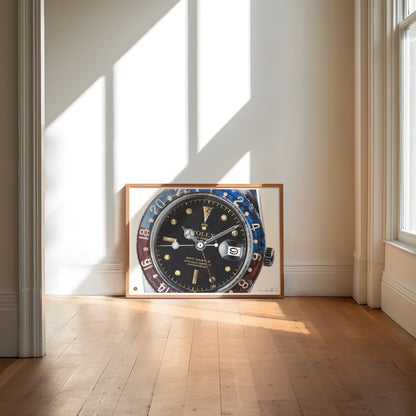 Cecilia Mendoza Fine Art Prints Rolex Pepsi GMT Bakelite