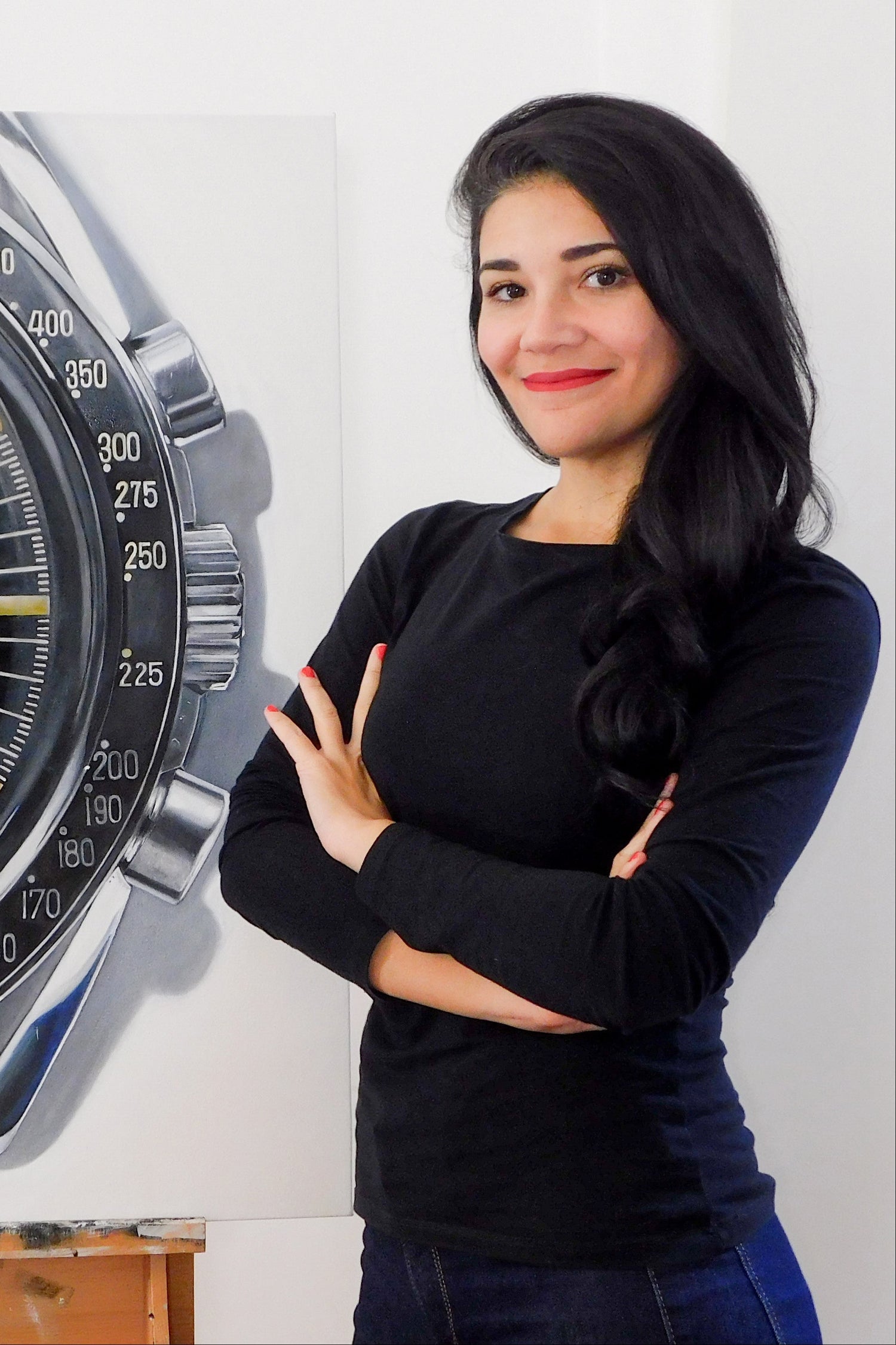 Cecilia Mendoza, known as CM Visual, omega speedmaster, moonwatch @ceciliaismyname
